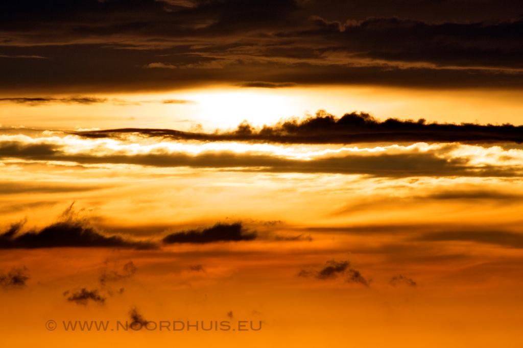 Zonsondergang, gefotografeerd door Noordhuis Fotografie
